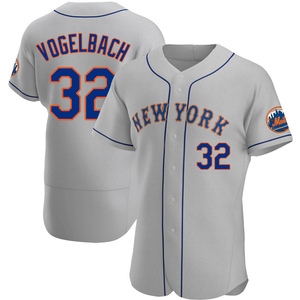 Daniel Vogelbach #32 - Game Used Road Grey Jersey - 3-5, 3 RBI's