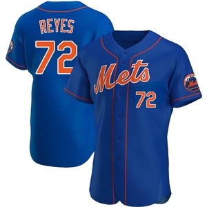 Denyi Reyes Women's Nike White New York Mets Home Replica Custom Jersey Size: Small