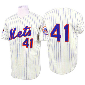 Men's New York Mets #41 Tom Seaver Replica Royal Blue Alternate