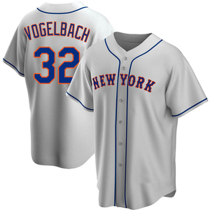 Daniel Vogelbach #32 - Game Used Road Grey Jersey - 3-5, 3 RBI's